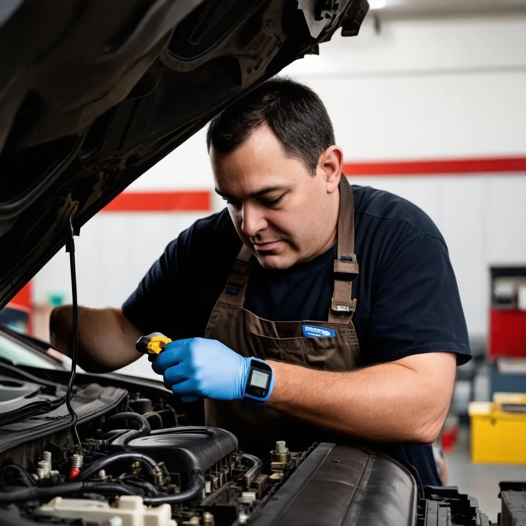 car mechanic image